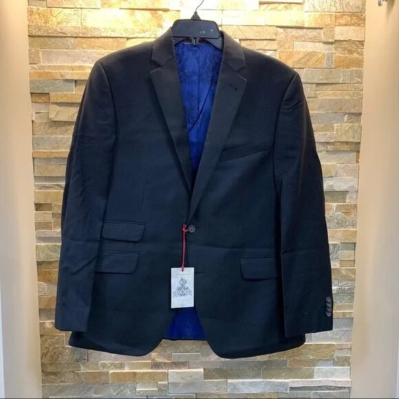 Ted Baker No Ordinary Joe Joey Grid Check Wool - Picture 2 of 8